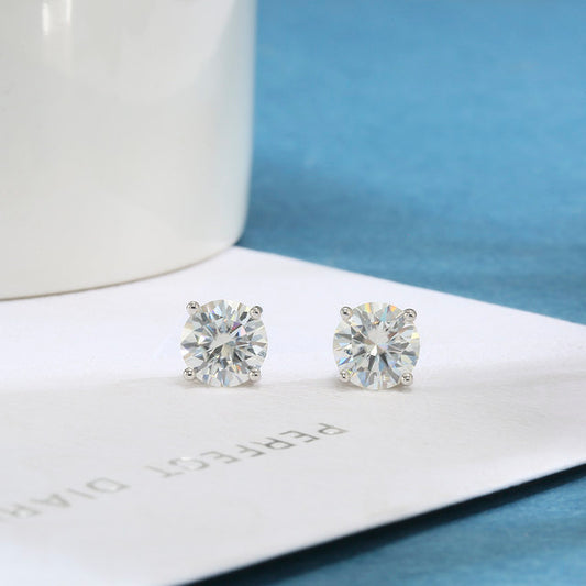 Morganite earrings