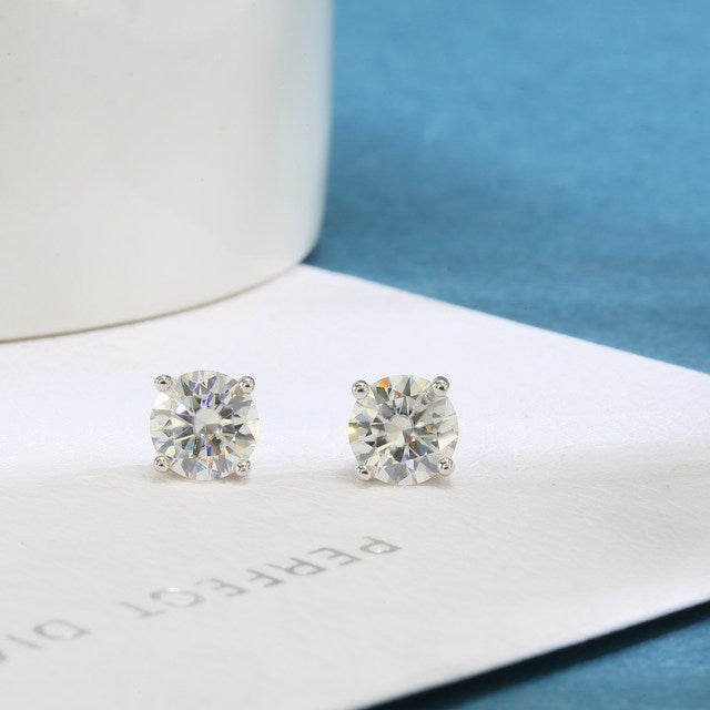 Morganite earrings