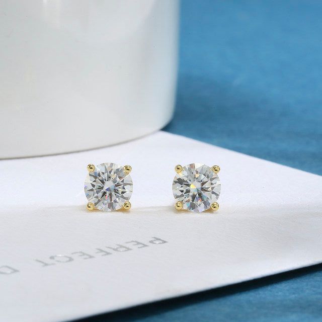 Morganite earrings