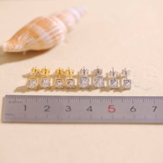 Morganite earrings