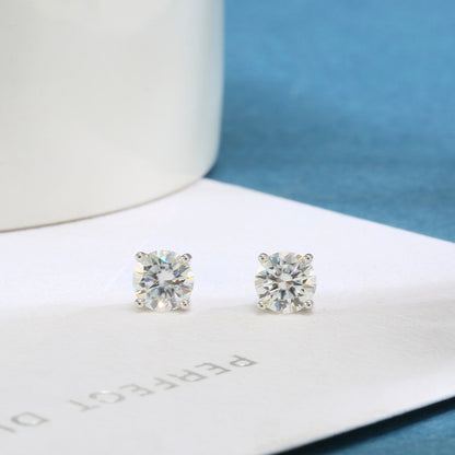 Morganite earrings