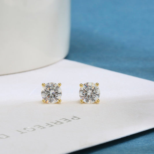 Morganite earrings