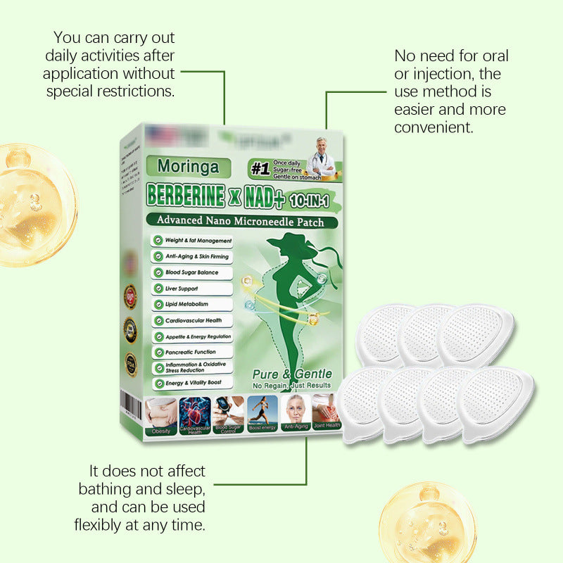 Moringa 10-in-1 Nano Microdarts Skin Patches