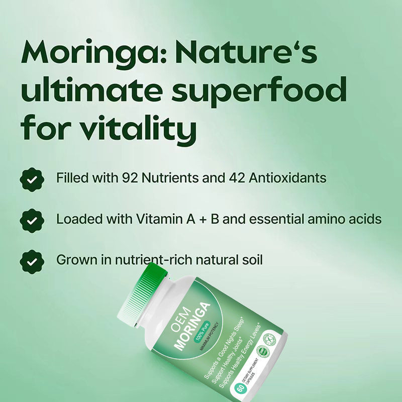 Moringa Leaf Capsules