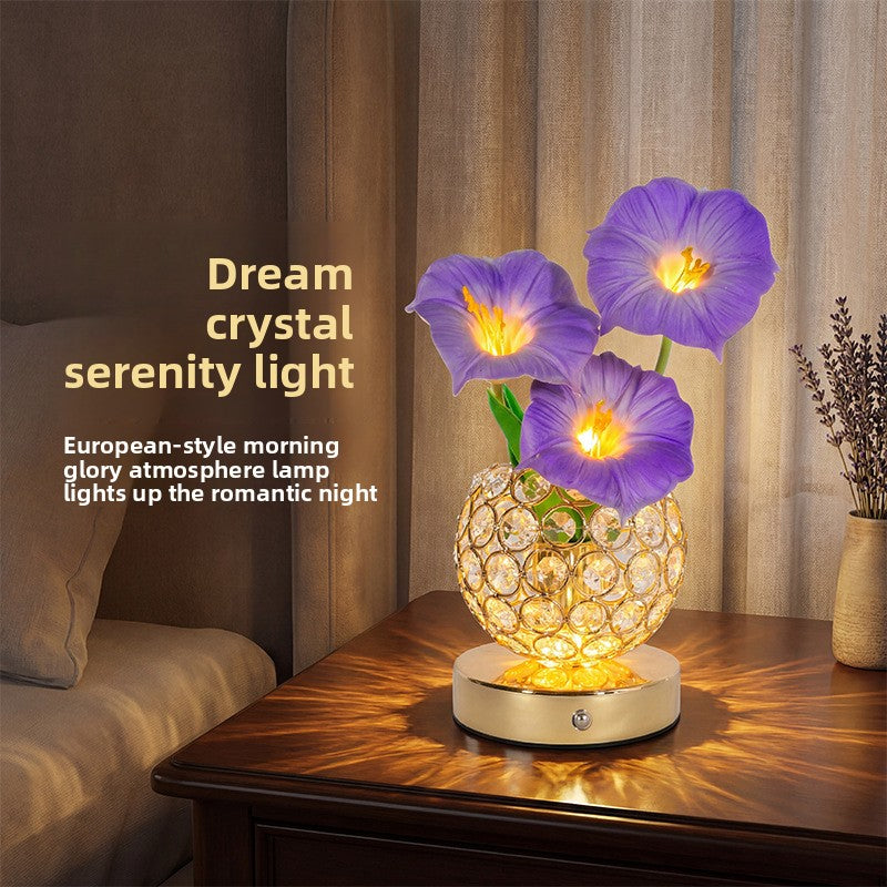 Morning Glory Crystal Ambient Light