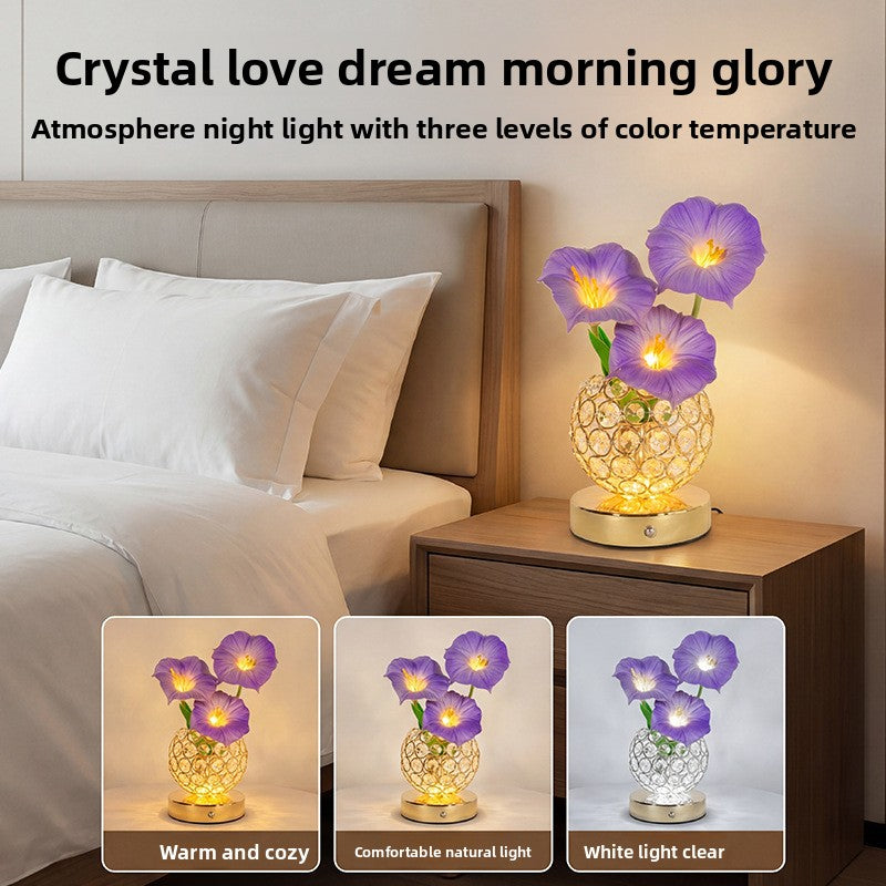 Morning Glory Crystal Ambient Light