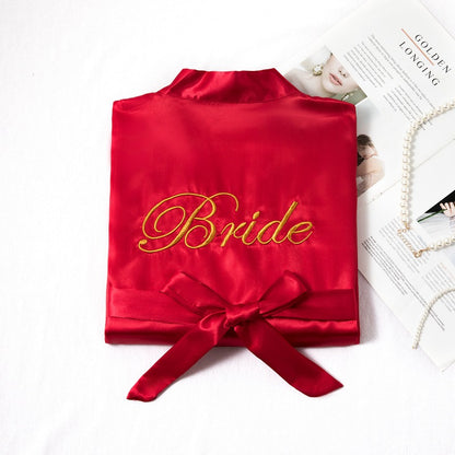 Morning Robe for Bridesmaids, Wedding Robe for Women