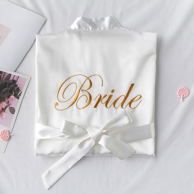 Morning Robe for Bridesmaids, Wedding Robe for Women