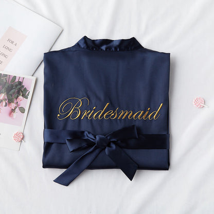 Morning Robe for Bridesmaids, Wedding Robe for Women