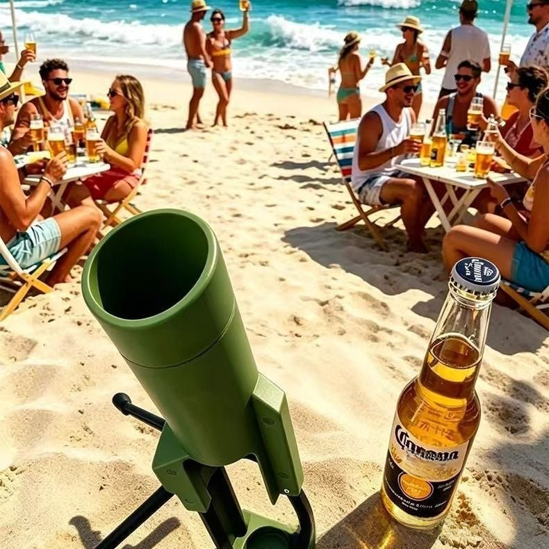 Mortar Style Beer Bottle Opener