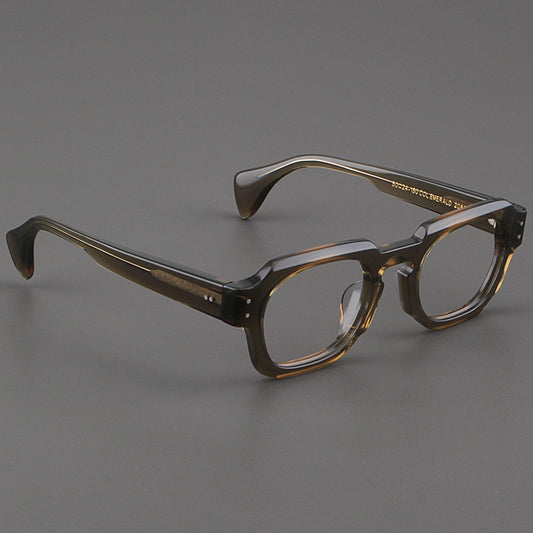 Moscot Lemtosh Eyeglass Frames Matte Black Thick Wide Frame Oval
