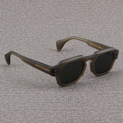Moscot Lemtosh Polarized Sunglasses with Thick Frame