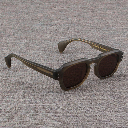 Moscot Lemtosh Polarized Sunglasses with Thick Frame