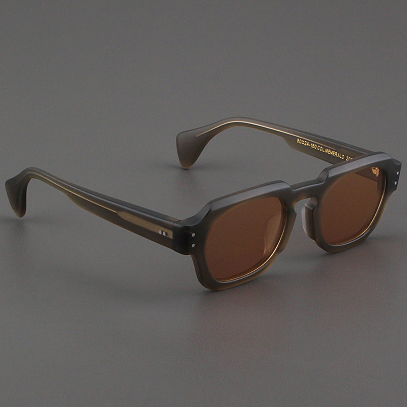 Moscot Lemtosh Polarized Sunglasses with Thick Frame