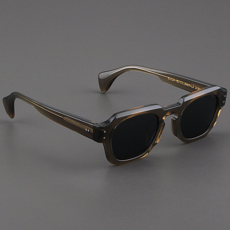Moscot Lemtosh Polarized Sunglasses with Thick Frame