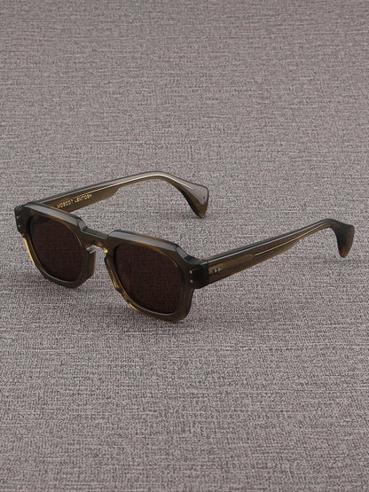 Moscot Lemtosh Polarized Sunglasses with Thick Frame