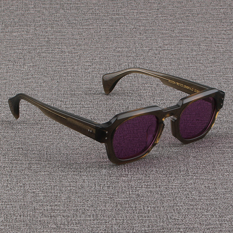 Moscot Lemtosh Polarized Sunglasses with Thick Frame