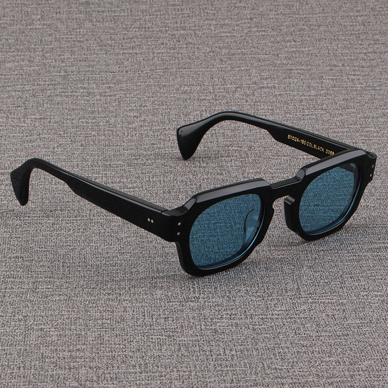 Moscot Lemtosh Polarized Sunglasses with Thick Frame