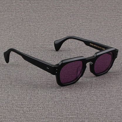 Moscot Lemtosh Polarized Sunglasses with Thick Frame