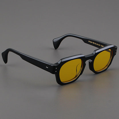 Moscot Lemtosh Polarized Sunglasses with Thick Frame