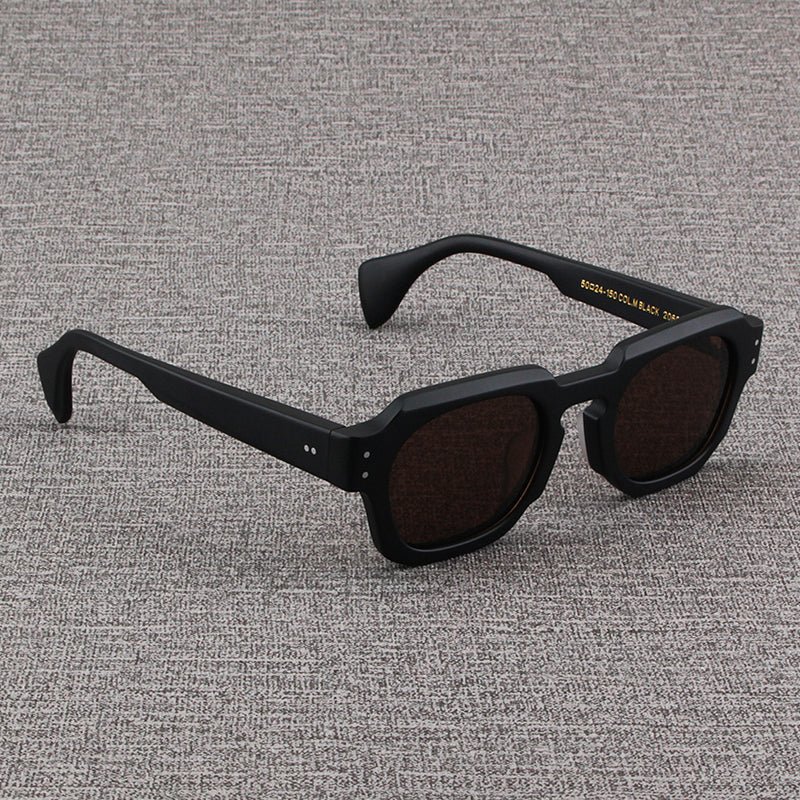 Moscot Lemtosh Polarized Sunglasses with Thick Frame