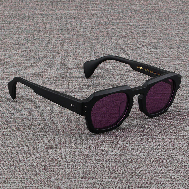 Moscot Lemtosh Polarized Sunglasses with Thick Frame