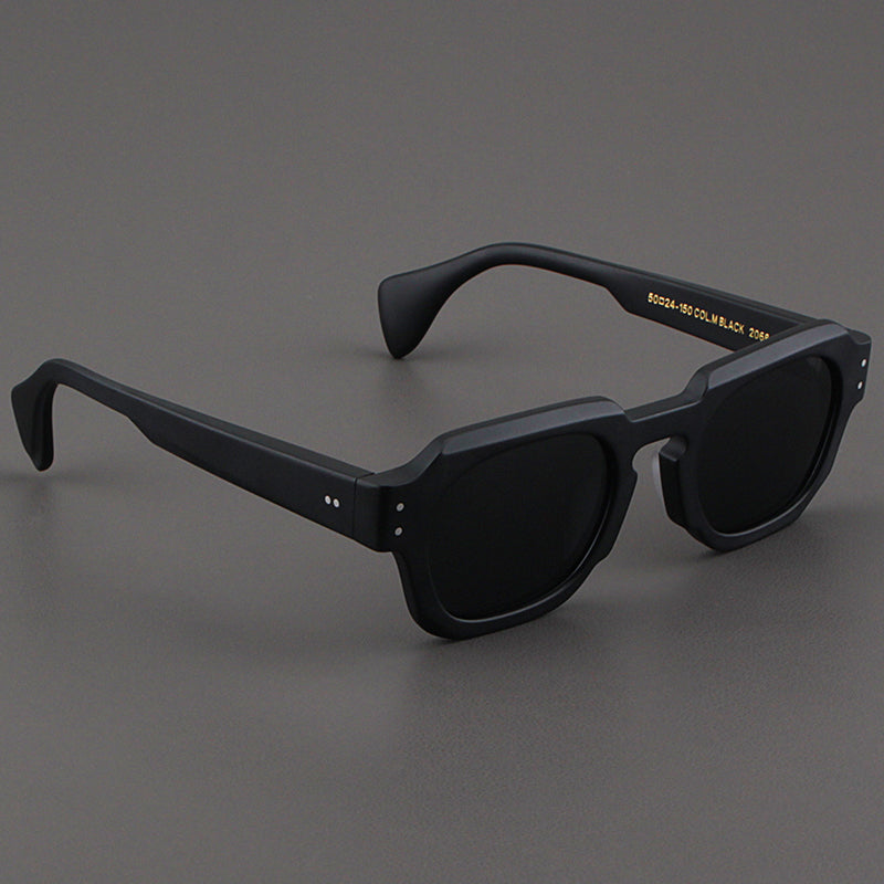 Moscot Lemtosh Polarized Sunglasses with Thick Frame