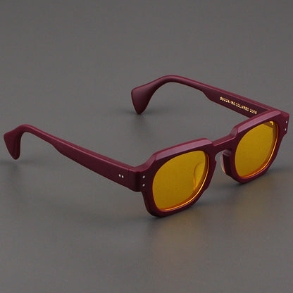 Moscot Lemtosh Polarized Sunglasses with Thick Frame
