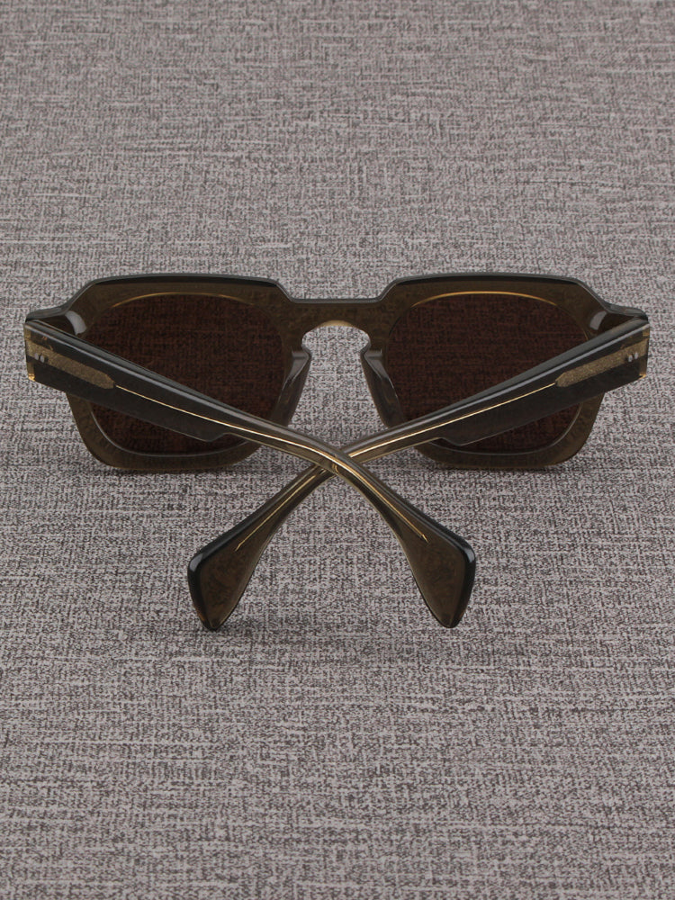 Moscot Lemtosh Polarized Sunglasses with Thick Frame