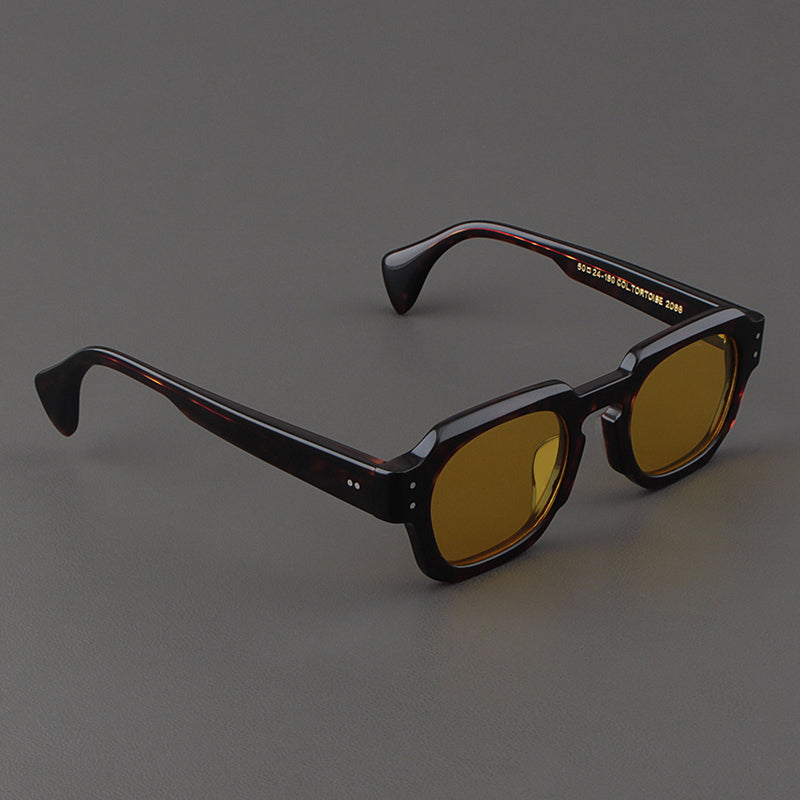 Moscot Lemtosh Polarized Sunglasses with Thick Frame