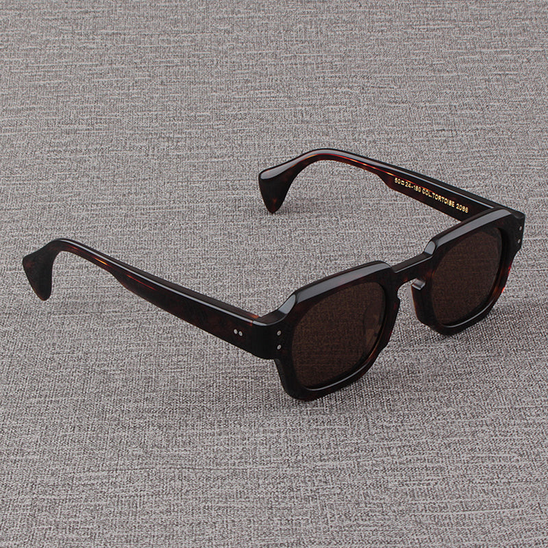 Moscot Lemtosh Polarized Sunglasses with Thick Frame