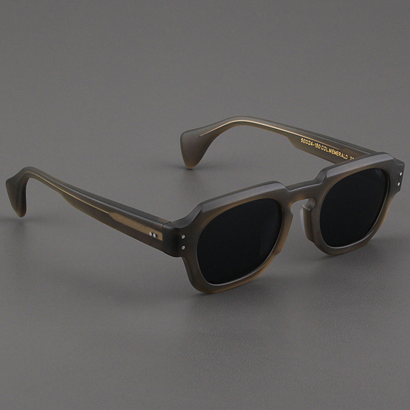 Moscot Lemtosh Polarized Sunglasses with Thick Frame