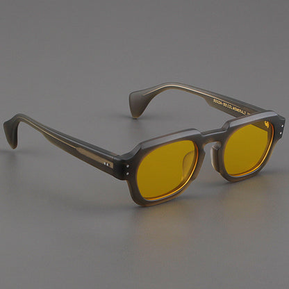 Moscot Lemtosh Polarized Sunglasses with Thick Frame