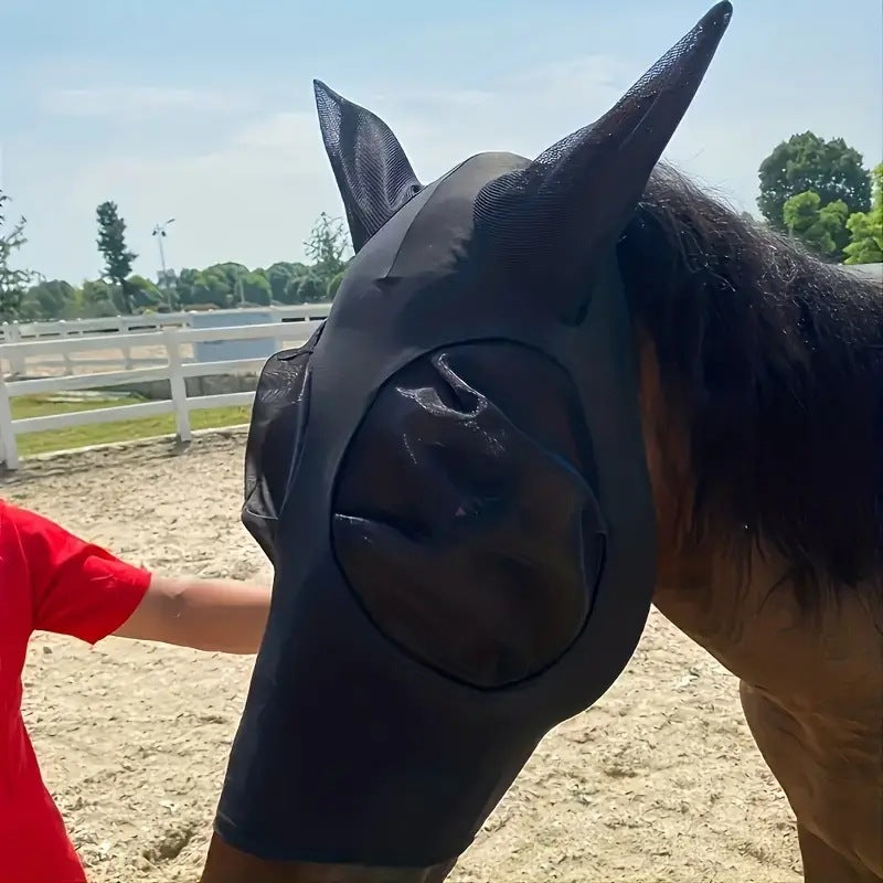 Mosquito and Insect-Proof Horse Head Cover