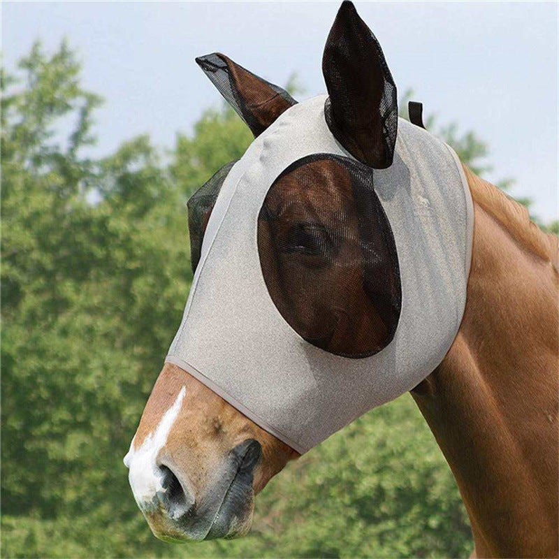 Mosquito and Insect-Proof Horse Head Cover