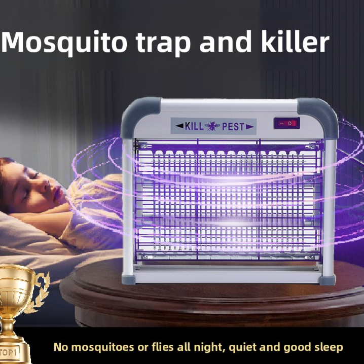 Mosquito-killing lamp mosquito trap