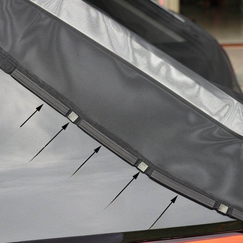 Mosquito-proof and sun-shielding screen window