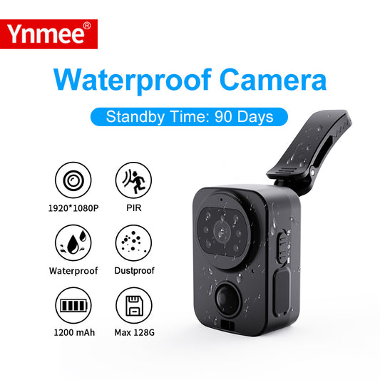 Motion belt-mounted camera