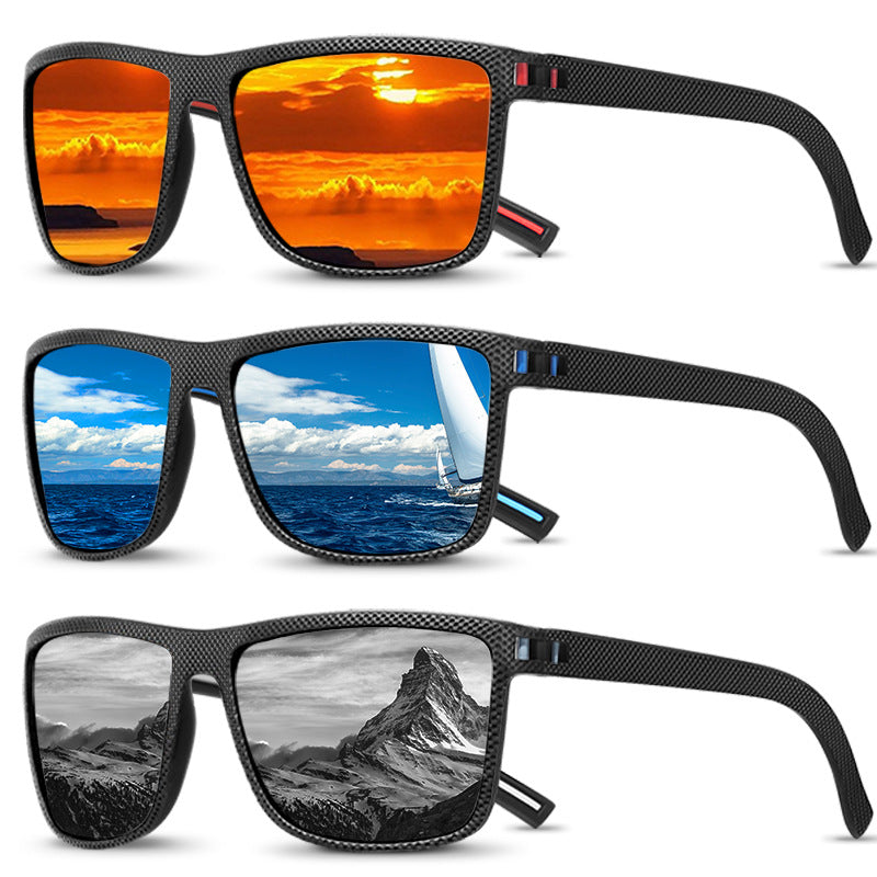 Motion polarized sunglasses