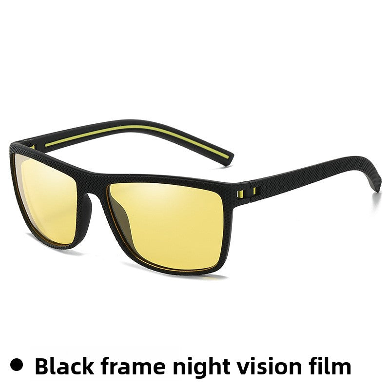 Motion polarized sunglasses