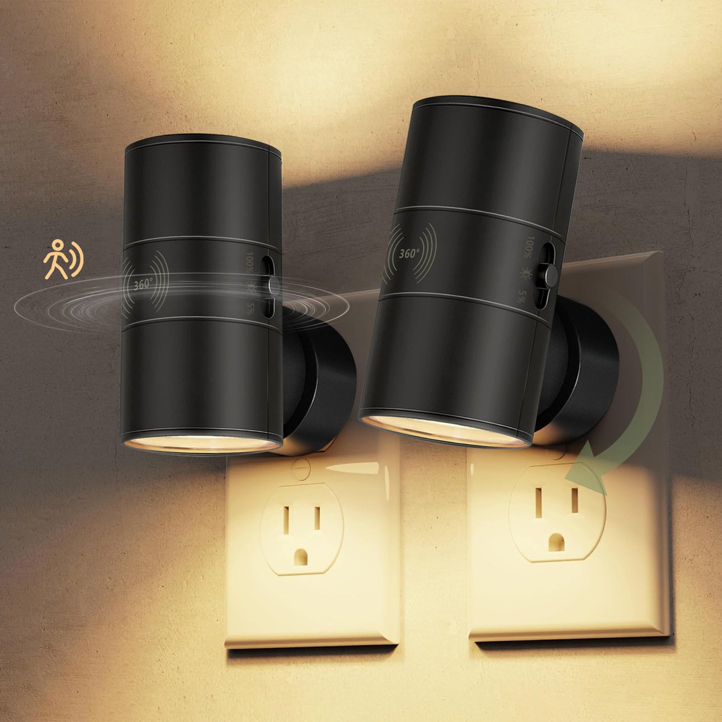 Motion Sensor LED Wall Night Light