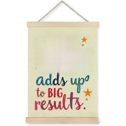 Motivational Quote Canvas Wall Art