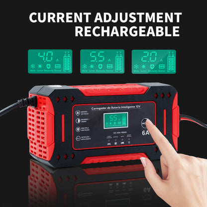 Motorcycle battery charger
