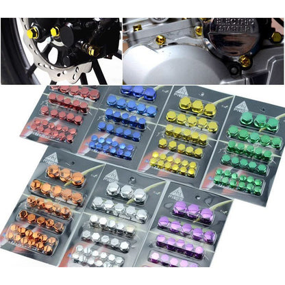 Motorcycle Decorative Plastic Screw Caps