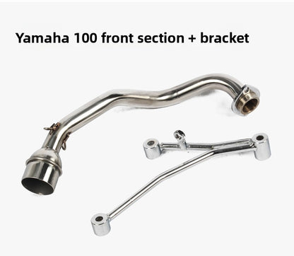 Motorcycle exhaust pipe