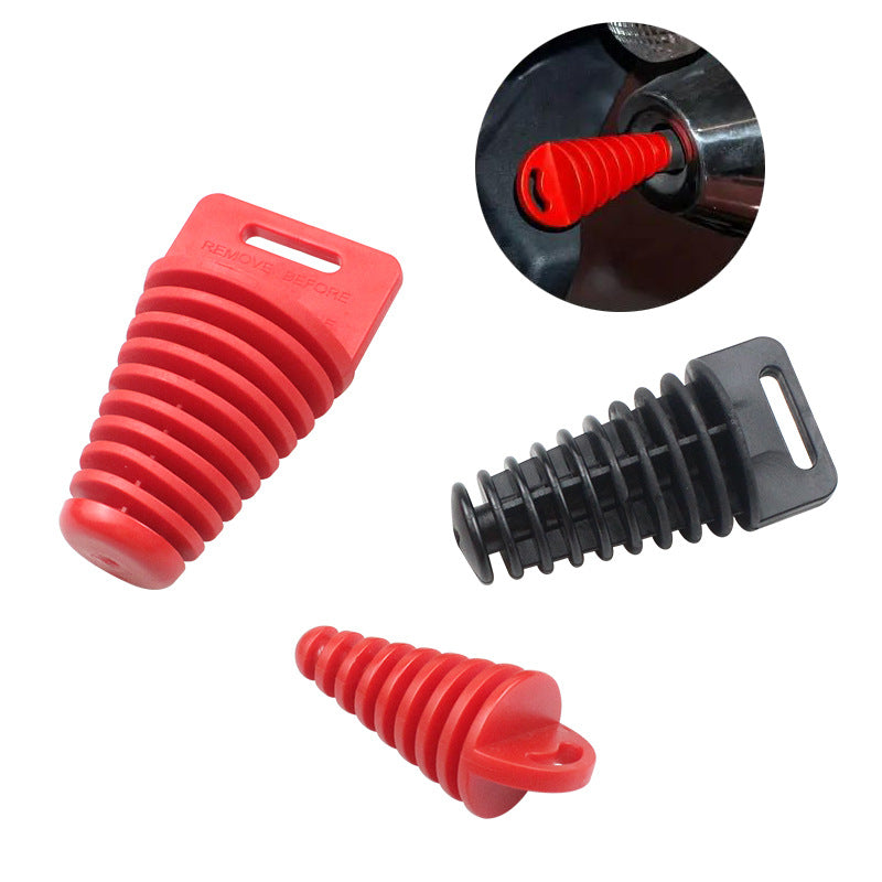 Motorcycle Exhaust Pipe Silicone Plug