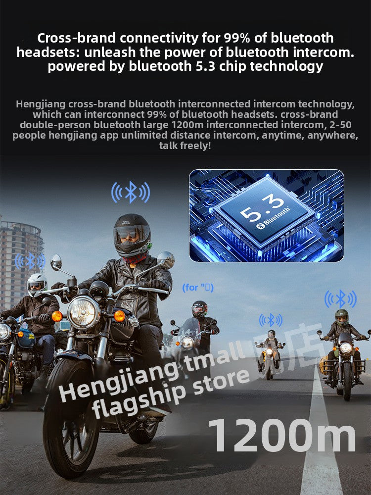 Motorcycle Helmet Bluetooth Headset