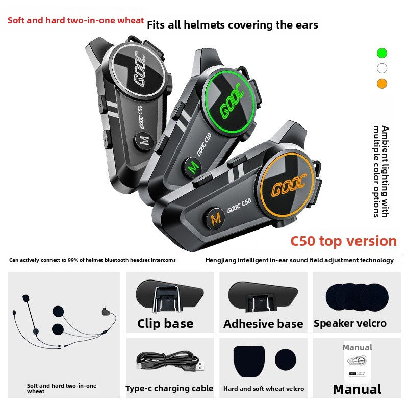 Motorcycle Helmet Bluetooth Headset