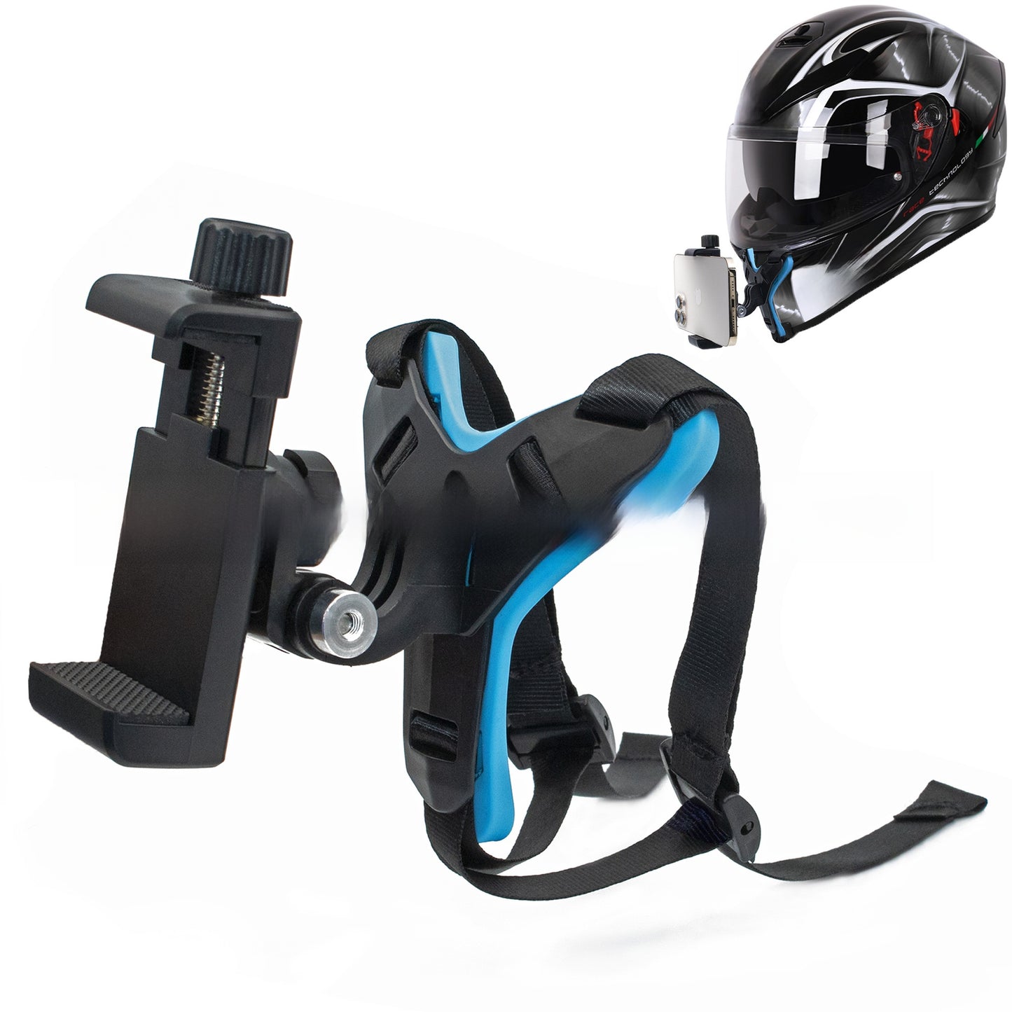Motorcycle Helmet Chin Bracket Mobile Phone Shooting
