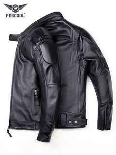 Black Plain Cotton Vest Cowhide